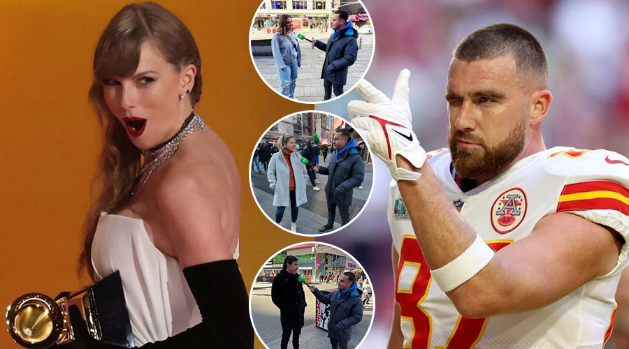 Asking Fans Questions about Travis Kelce and Taylor Swift