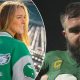 Jason Kelce and Kylie Kelce