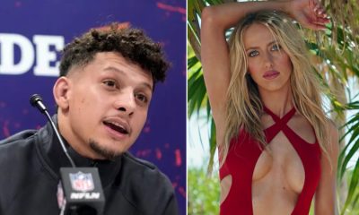 Patrick Mahomes and Wife Brittany in Swimsuit