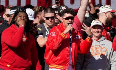 Patrick Mahomes at Parade