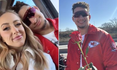 Patrick Mahomes celebrate valentine with wife