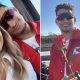 Patrick Mahomes celebrate valentine with wife