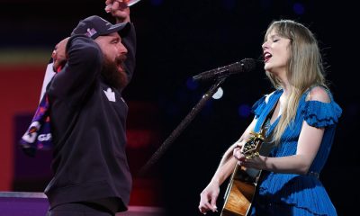 Taylor Swift Singing to Travis Kelce