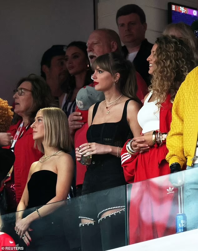 Taylor Swift at Super Bowl