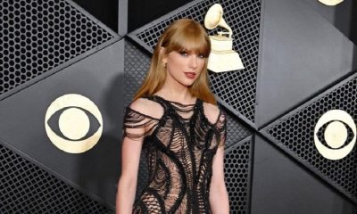 Taylor Swift at the Grammys 2024