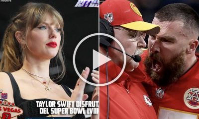 Taylor Swift's look at Travis Kelce's release of frustration at Coach Andy Reid
