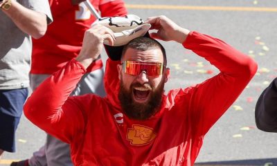 Travis Kelce Chiefs Victory Parade