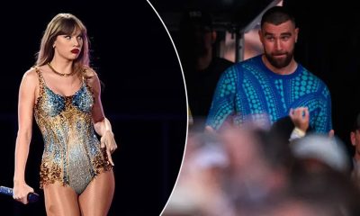 Travis Kelce and Taylor Swift after Sydney Eras Tour