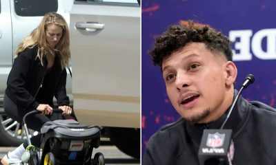 Brittany Mahomes broke her back from taking care of her kids