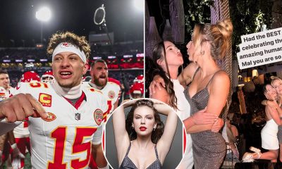 Brittany Mahomes sports the same dress as Taylor Swift