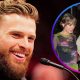 Harrison Butker and Travis Kelce and Taylor Swift