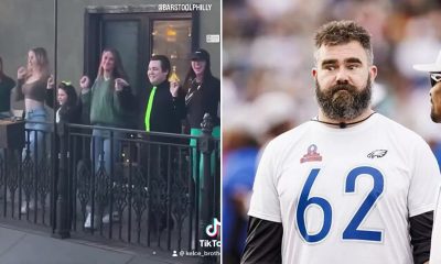 Jason Kelce Pranks wife Kylie to dance and she did great