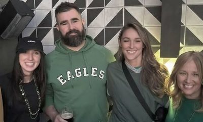 Jason Kelce enjoyed his St. Patrick's Day at an Irish pub