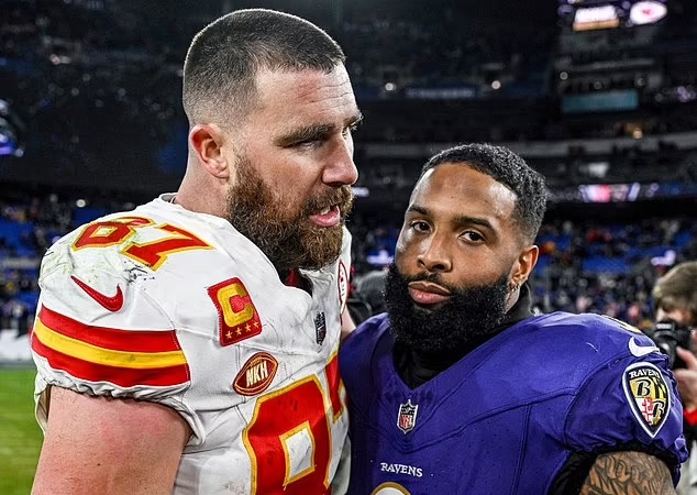 Kim Kardashian CHALLENGES Taylor Swift and Travis Kelce for the title of NFL Supercouple if her new man that is already MARRIED signs with Kansas City Chiefs, closer to LA to be closer to Kim - News