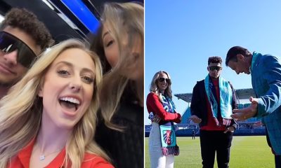 Patrick Mahomes and wife Brittany went to the opening of the Kansas City Current's stadium