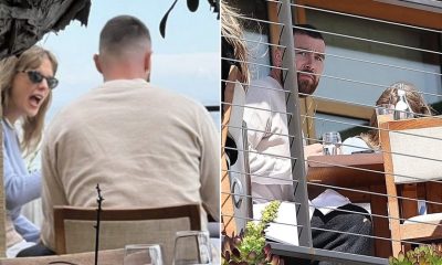Taylor Swift allegedly yelling at Travis Kelce