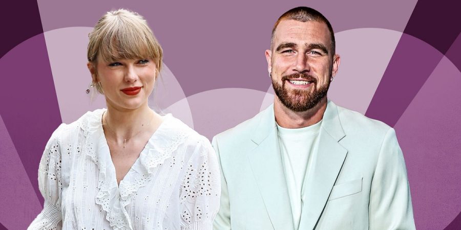 Taylor Swift and Travis Kelce looking good together