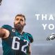 Thank you Jason Kelce