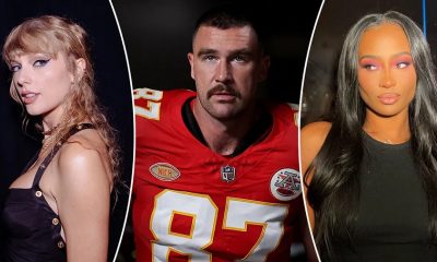 Travis Kelce and Taylor Swift and Kayla Nicole