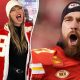 Travis Kelce and Taylor Swift at Chiefs VS Dolphins Game