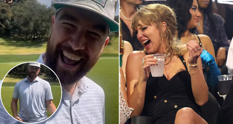 Travis Kelce hilariously sang along to girlfriend Taylor Swift's hit song 'Bad Blood'