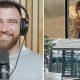 Travis Kelce records latest New Heights episode at 6am Saturday morning in Los Angeles