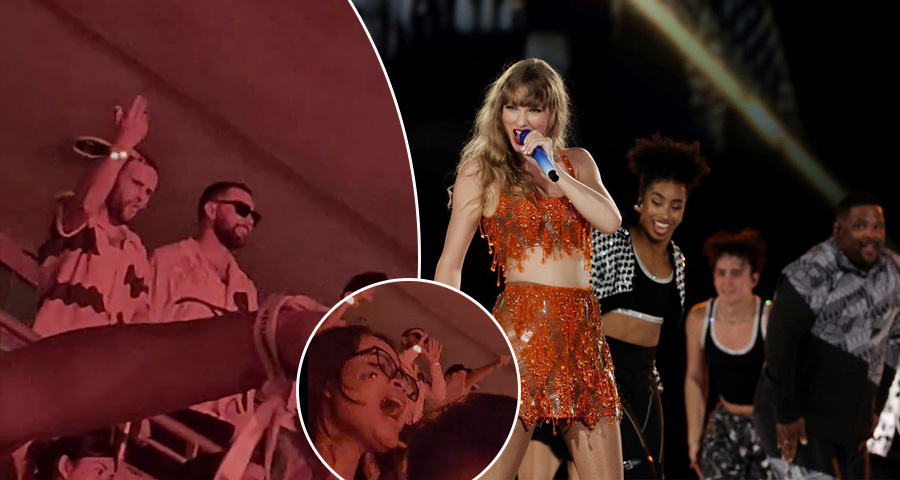 Travis Kelce returns for another Taylor Swift show in Singapore