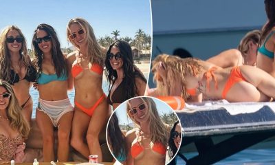 Brittany Mahomes and Friends on a Yacht