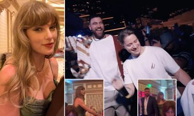 Taylor Swift was nowhere to be seen as Travis Kelce parties in Las Vegas
