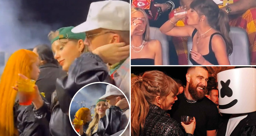 Travis Kelce and Taylor Swift at Coachella