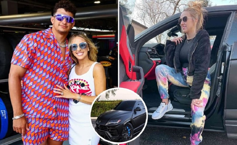 Patrick Mahomes and Wife Brittany