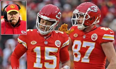 Travis Kelce and Patrick Mahomes on Field