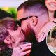 Travis Kelce and Taylor Swift Kissing