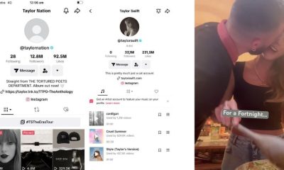 Taylor Swift has removed “Fortnight” from her pinned songs on TikTok.