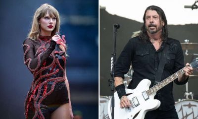 Dave Grohl and Taylor Swift