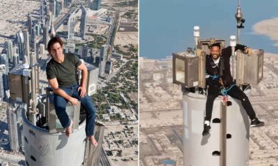 Did Tom Cruise and Will Smith really went on top of the Burj Khalifa skyscraper in Dubai