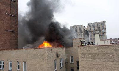 New York Apartment Burning