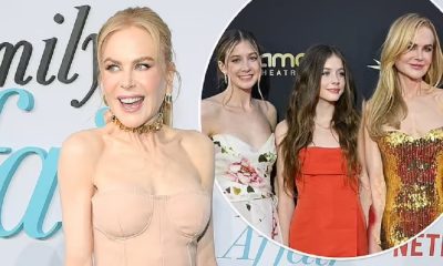 Nicole Kidman and her Daughters