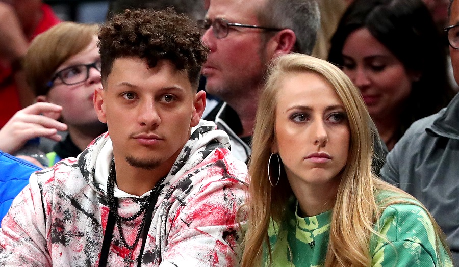 Patrick and Brittany Mahomes