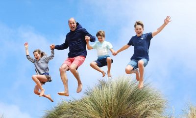 Prince William and his Children New Photo
