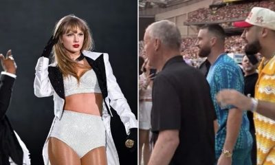 Taylor Swift and Travis Kelce at Eras Tour