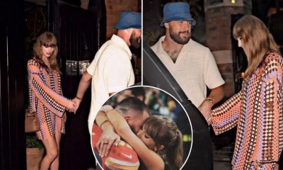 Taylor Swift and Travis Kelce were seen holding hands