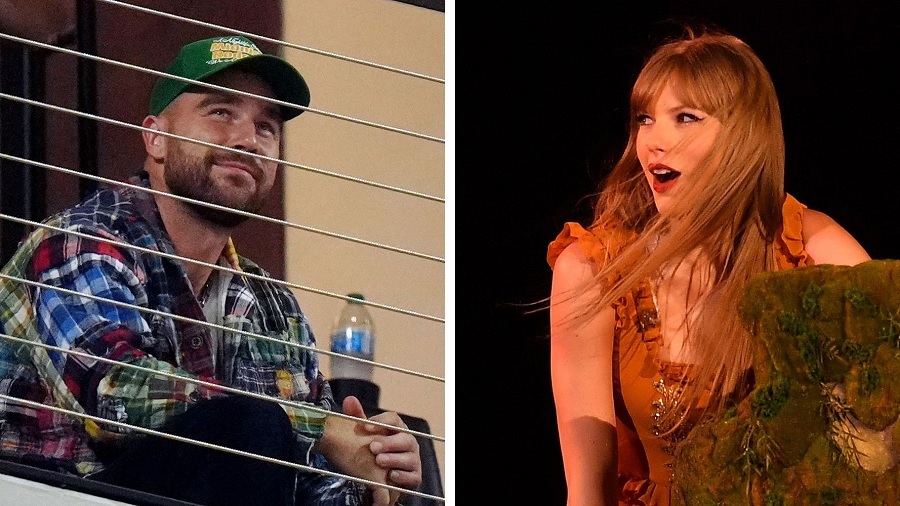 Travis Kelce and Taylor Swift Eras Tour