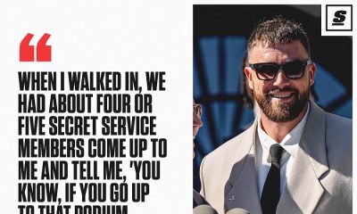 Travis Kelce at the White House