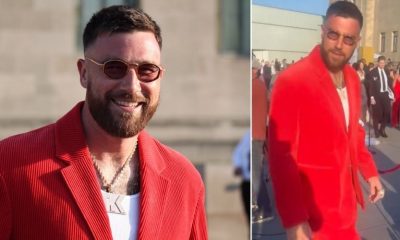 Travis Kelce looking cool