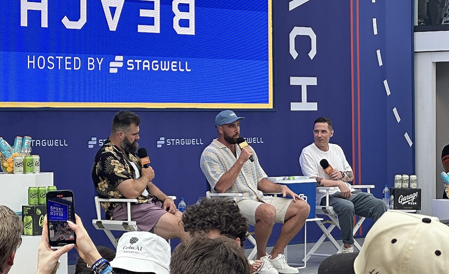 Travis and Jason at the Cannes Lions International Festival Of Creativity