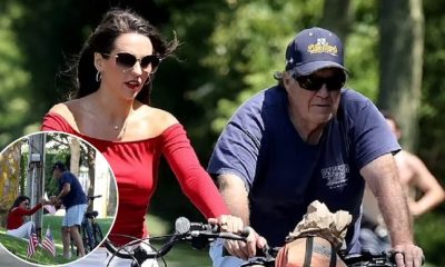 Bill Belichick, 72, and girlfriend Jordon Hudson, 24, wear matching RINGS on Nantucket bike ride for July 4th