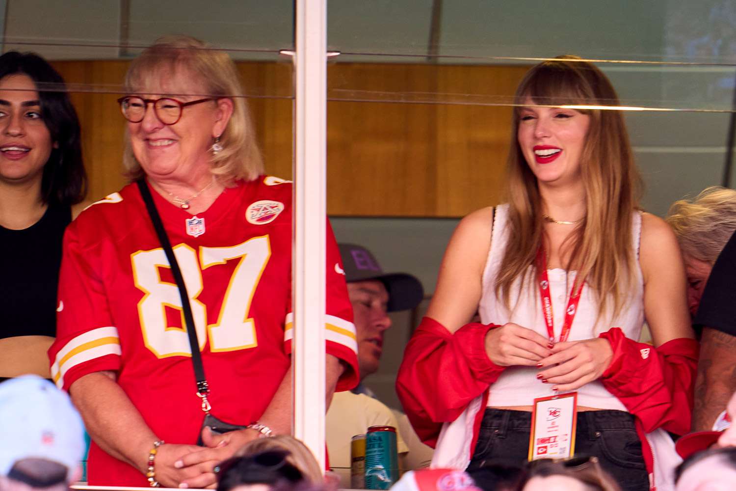 Donna Kelce and Taylor Swift