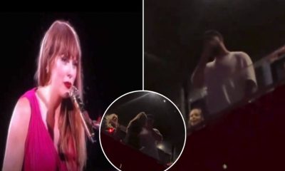Emotional Travis Kelce Break down in Tears as Taylor Swift dedicates THREE Emotional Songs to him and gave him a 'Personal Concert' with Special Mashup in Amsterdam