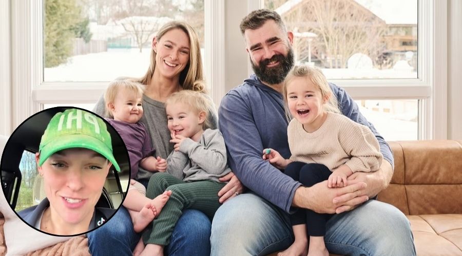 Kylie Kelce hints she and Jason could have another Baby, after they already share three daughters and gives reason why they will consider boys boys boys...